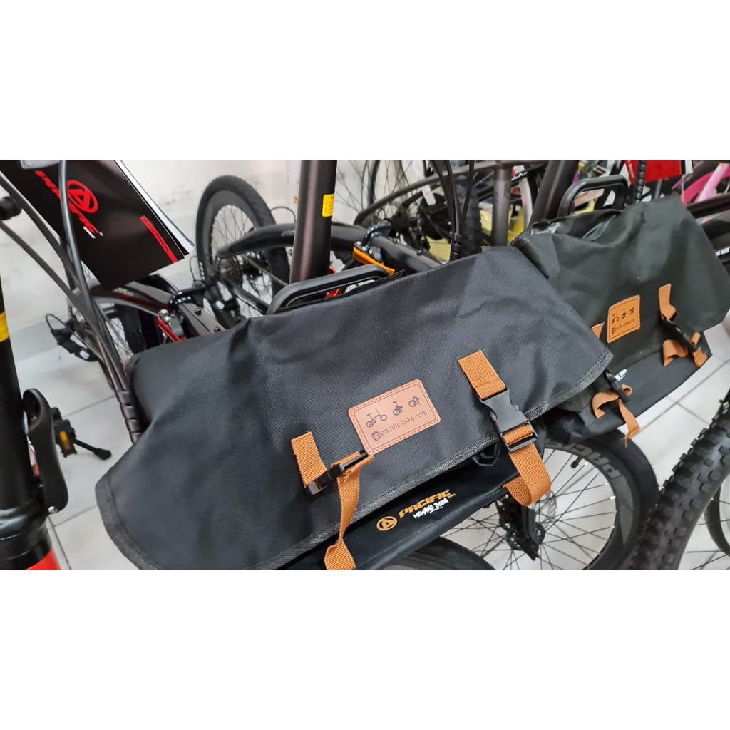SEPEDA LIPAT PACIFIC 2980 RX 9.0 16 INCH FRAME STEEL 9 SPEED FOLDING BIKE FREE HELM &amp; TAS KANVAS