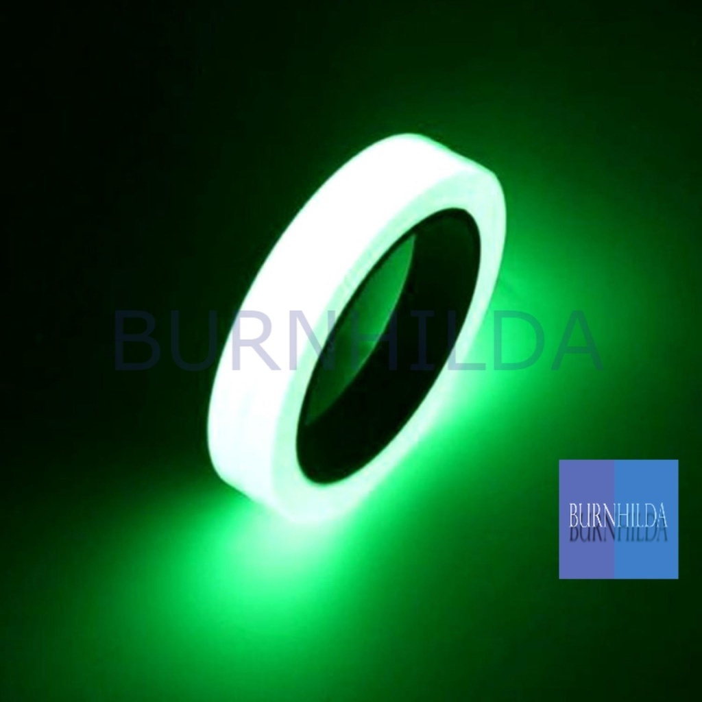 Lakban Glow In The Dark Luminous Adhesive Tape 1.5cmx10m accesoris motor mobil burnhilda