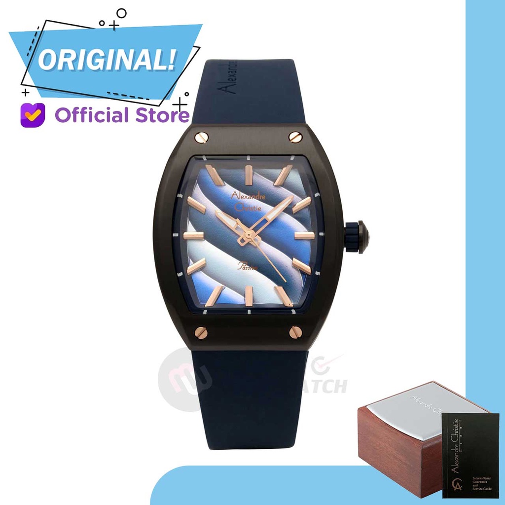 Jam Tangan Wanita Analog Alexandre Christie 5001LH AC5001 AC 5001 LH 5001 LHRBRBABU Original Garansi