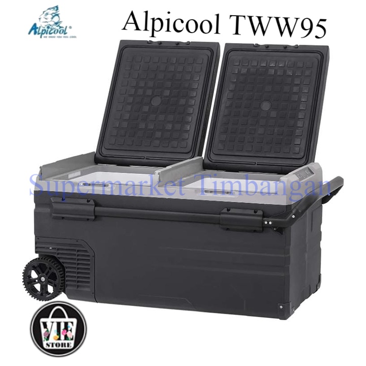 Alpicool TWW95/Kulkas Portable/Mini Freezer/Kulkas Mobil/Kulkas Mini/Kulkas Tempat Vaksin/Kulkas ASI