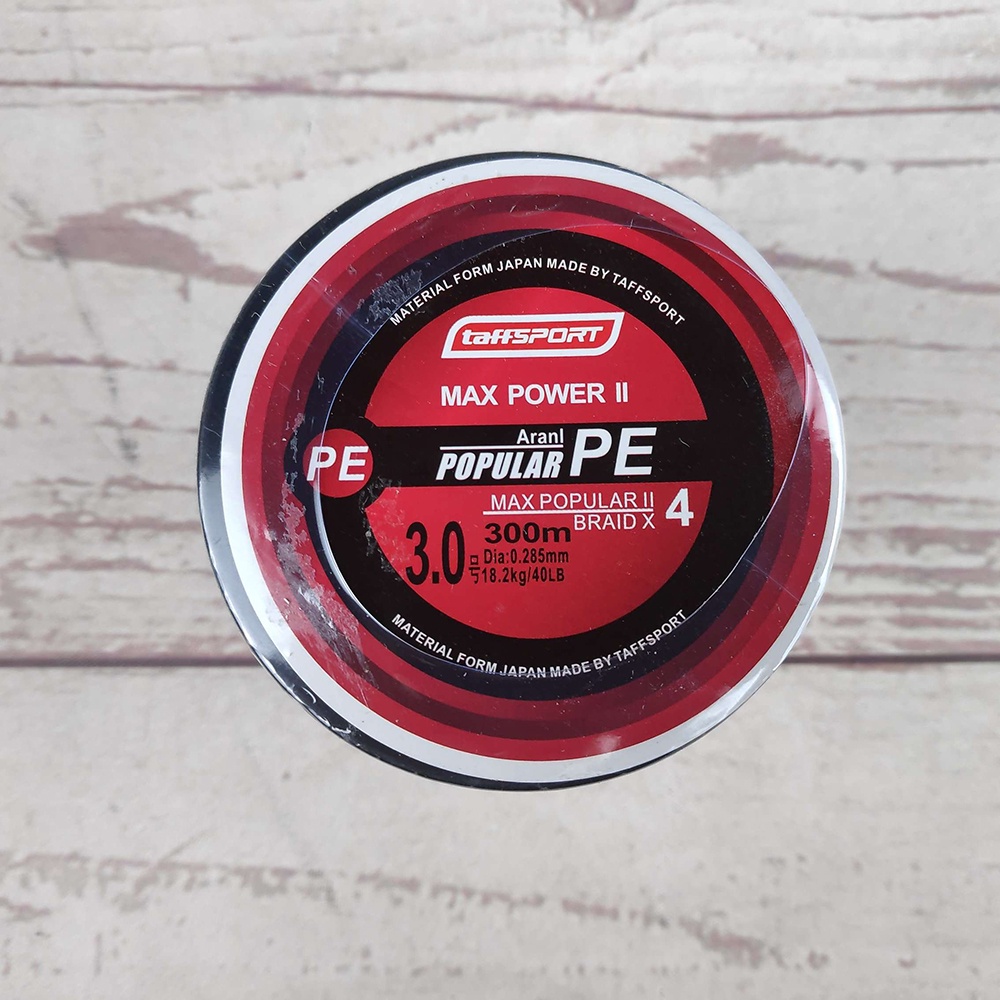 SENAR PANCING PE 4X 300 METER MAX POWER SENAR PANCING PE BENANG PANCING PE TALI PANCING PE SENAR