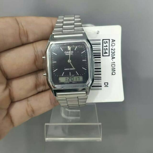 Jam Tangan Casio Vintage AQ-230A-1D Unisex