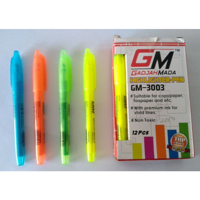 

Stabilo Highlighter Satu Warna GM GM-3003
