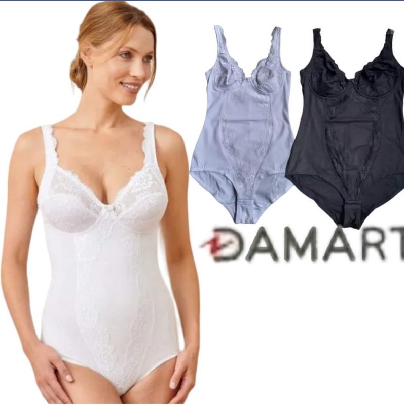 Bodysuit Damart (cut label) nonpad nonwire LACE
