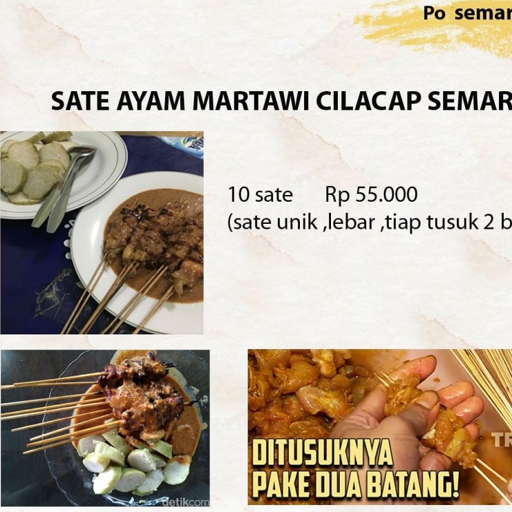 

sate ayam martawi cilacap