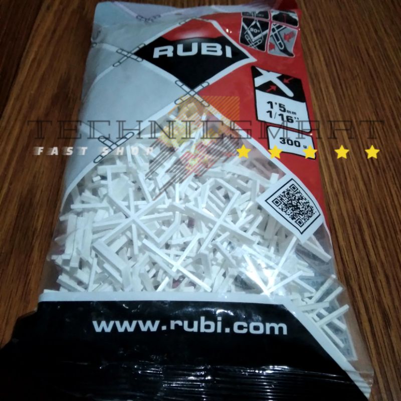 

Tile Spacer Pengatur jarak Keramik 1.5 mm pengatur pembatas Nat keramik RUBI