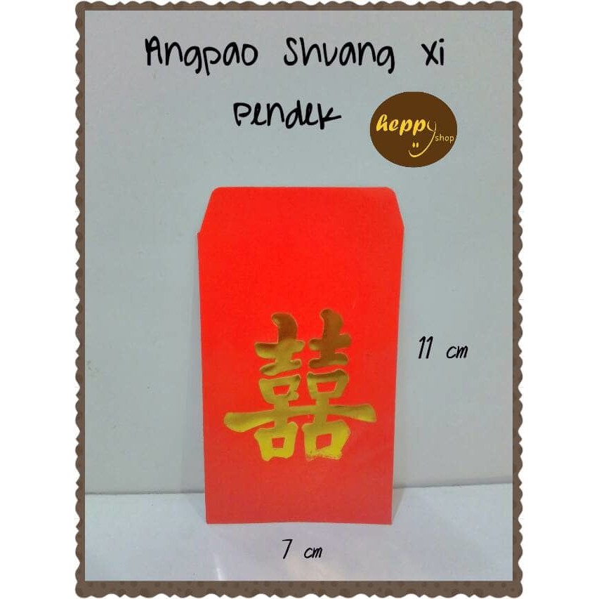

Unik Angpao Shuang Xi Pendek Suang Hi Suang Xi Angpao Nikah Merah Murah