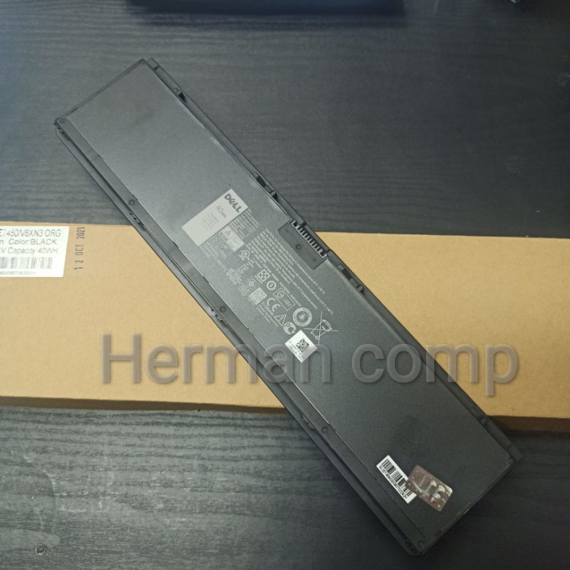 Original Baterai Dell Latitude 14-7000 E7420 E7440 E7450 V8XN3 40WH