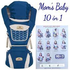 MOMS BABY GENDONGAN bayi HIPSEAT bayi WAVY SERIES MBG2029