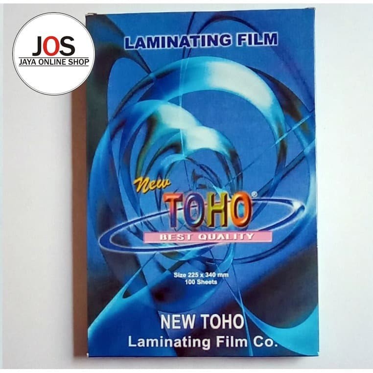 

Laminating Film F4 225 x 340 isi 100 lembar