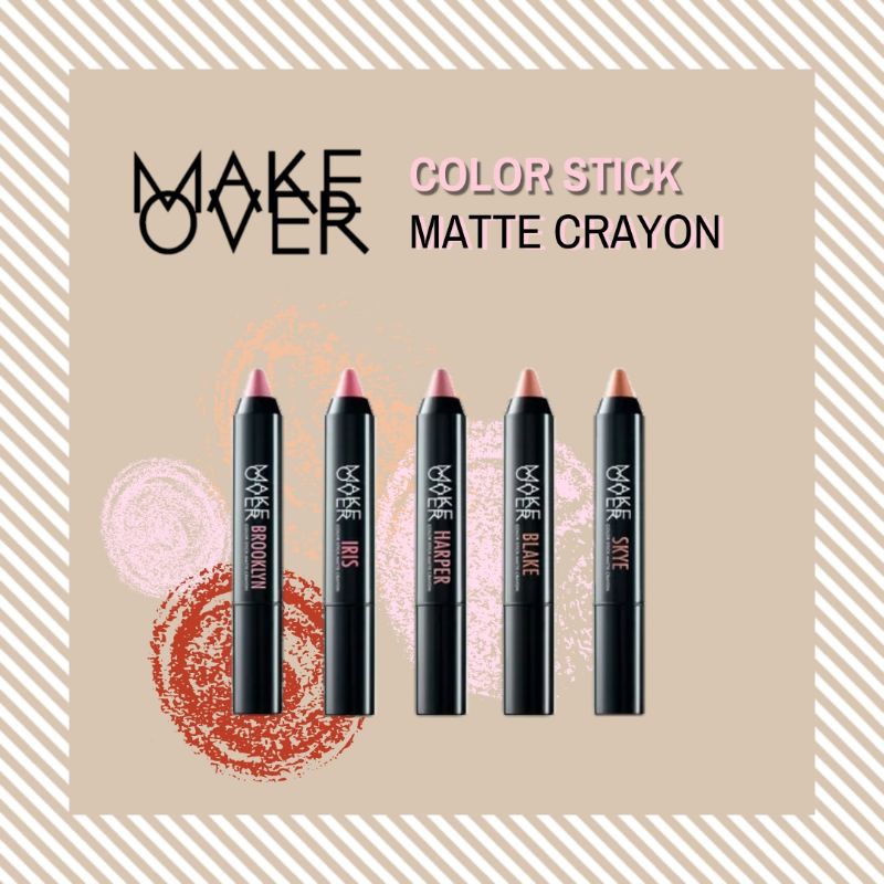 Make Over Color Stick Matte Crayon / Lip Crayon