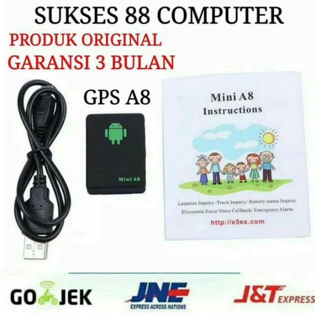 Alat Sadap Suara Mini A8 Tracker GPS / Alat Sadap Lacak GPS