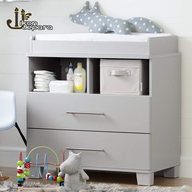 Baby Tafel Model Bambin / Baby Tafel Laci + Rak / Matras Bayi / Meja Ganti Popok