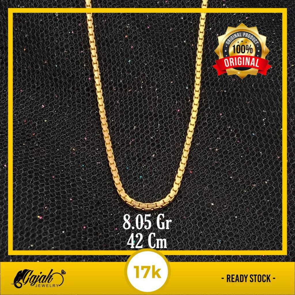 Kalung Emas 17K - 8.05 Gr Kadar 750 - 5019