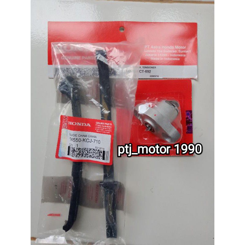 TENSIONER KETENG+KARET LIDAH TENSIONER HONDA CB 150/ TIGER 2000/TIGER REVO/MEGA PRO