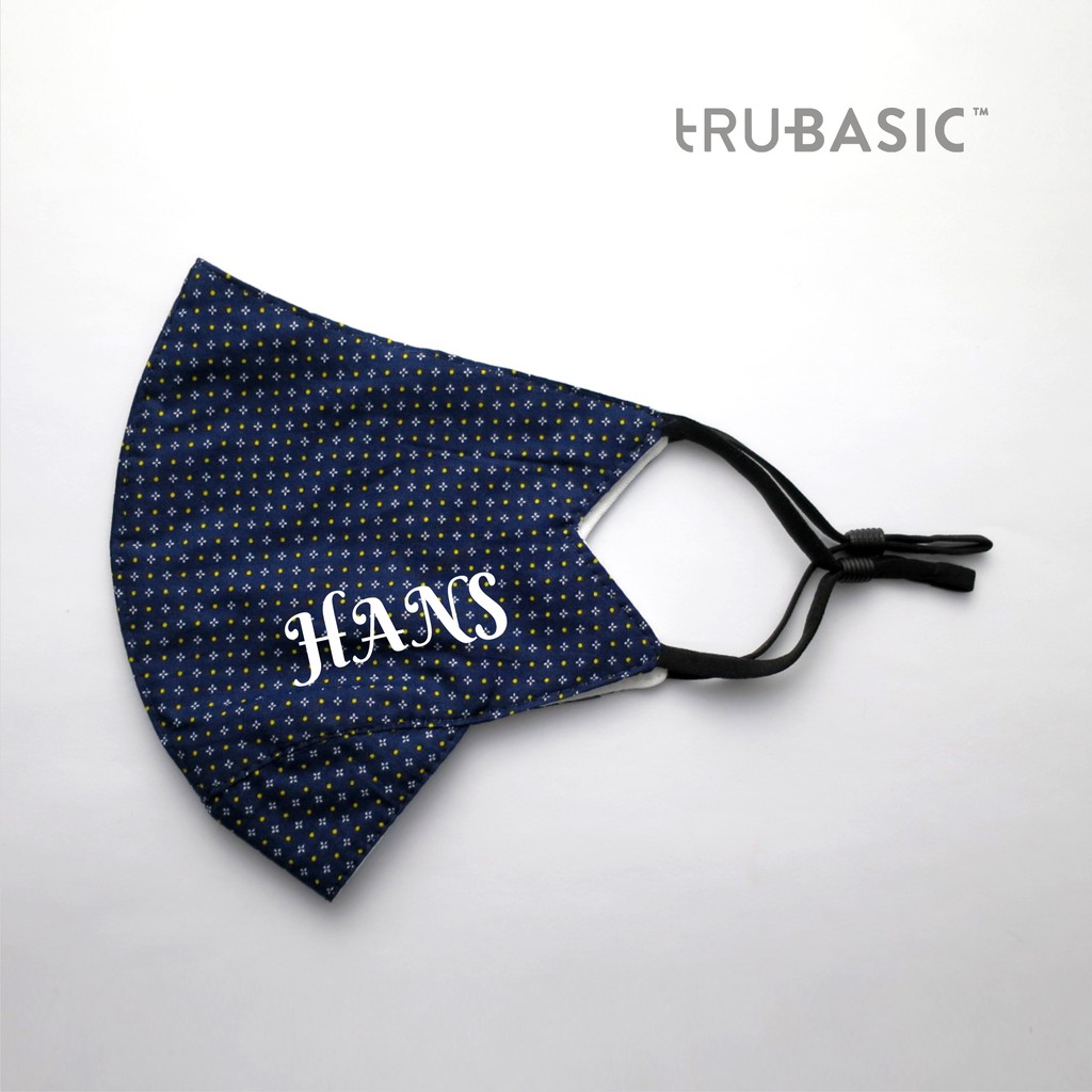 

Trubasic Custom Tambahan Inisial untuk Masker Kain