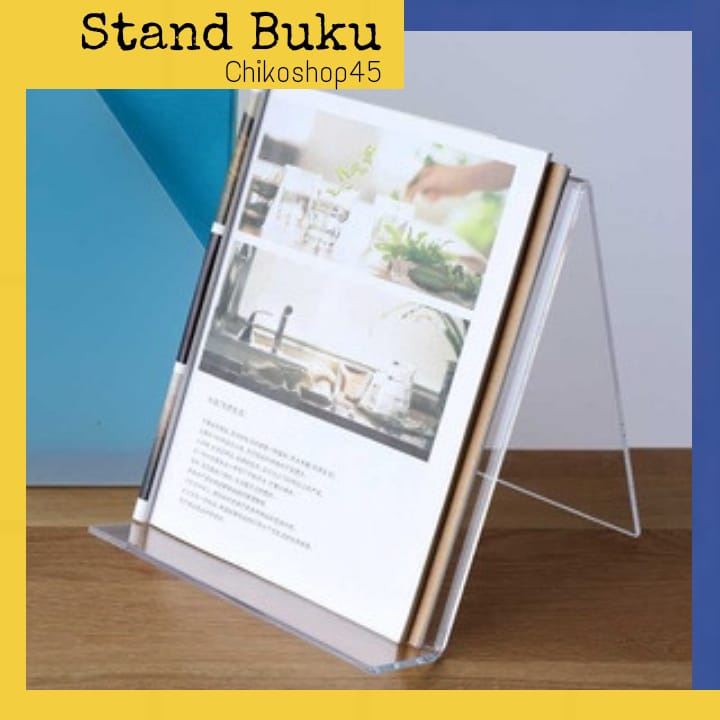 

Dudukan Buku Akrilik/Acrylic Stand Book