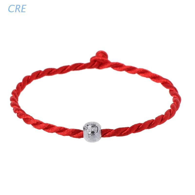 CRE  Kabbalah Red Rope String Bracelets Lucky Bead Tibetan Buddhist Jewelry