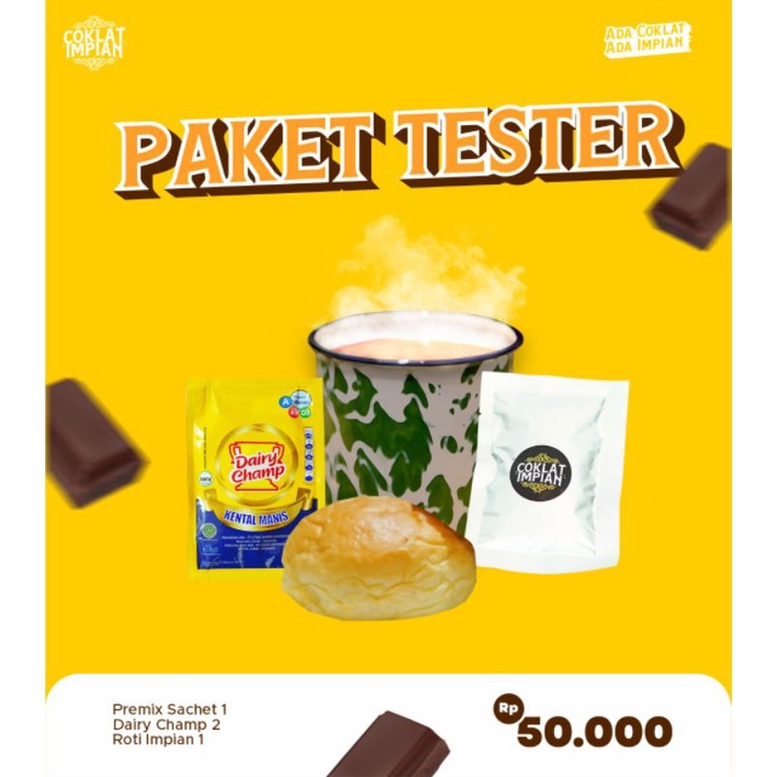 

PAKET TESTER ES COKLAT IMPIAN | Paket 1