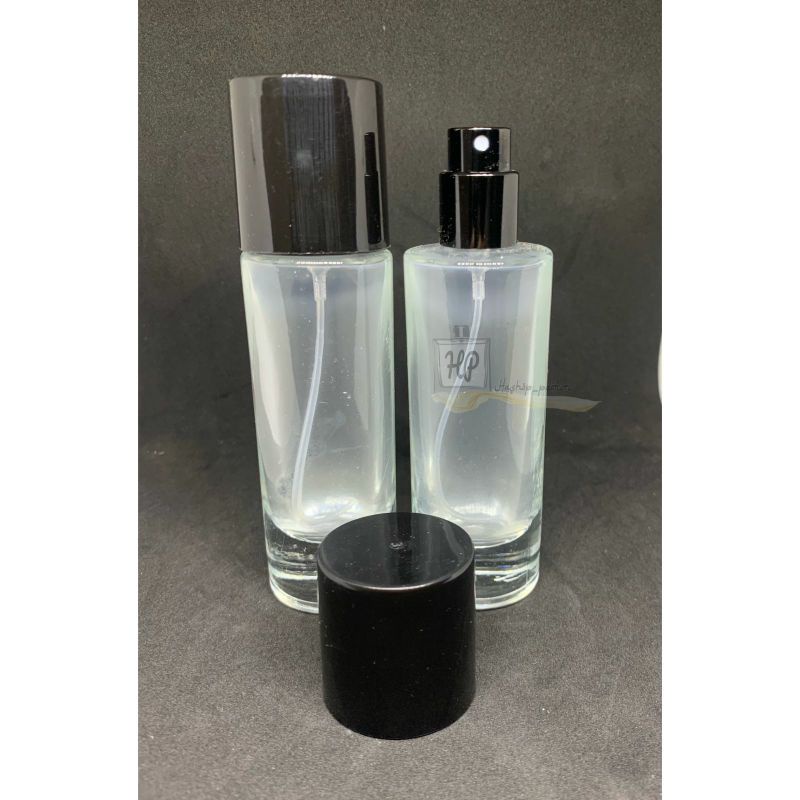 Botol Casa Black 30ml Full black Botol Isi Ulang Parfum Refill Parfum