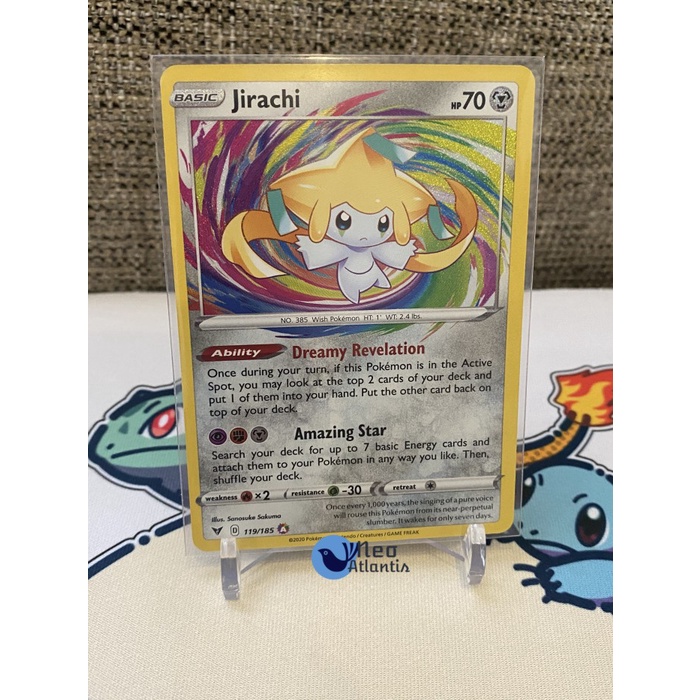 Pokemon TCG English Jirachi - 119/185 - Amazing Rare Vivid Voltage