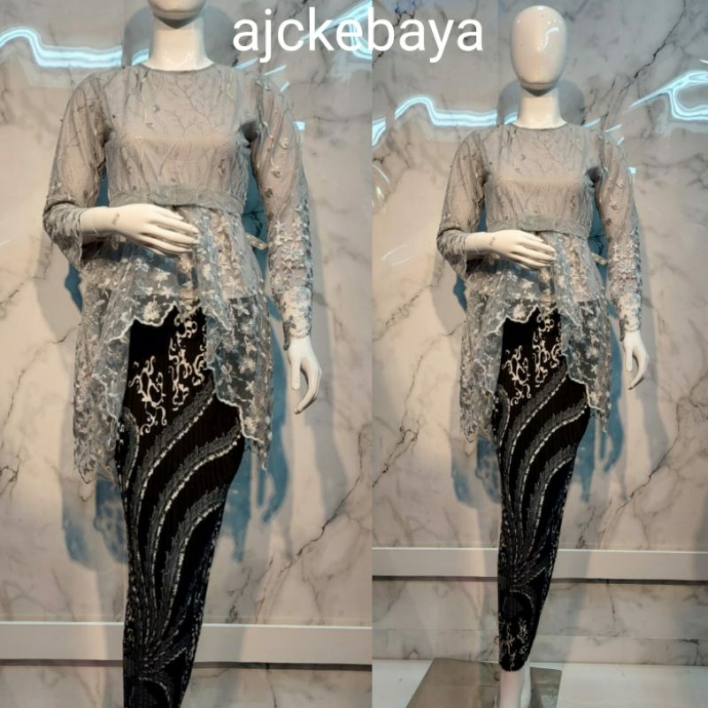 Kebaya Tille/ Andin Pita/Kebaya Modern/Kebaya Terbaru/Setelan Kebaya Tille/Kebaya Bali/ Set Kebaya