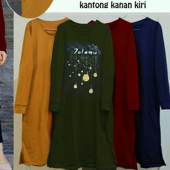 ℗ TUNIK WANITA / TUNIK WANITA DEWASA JUMBO / TUNIK WANITA TERBARU 2020 KEKINIAN MOTIF ZOLAQU ➵