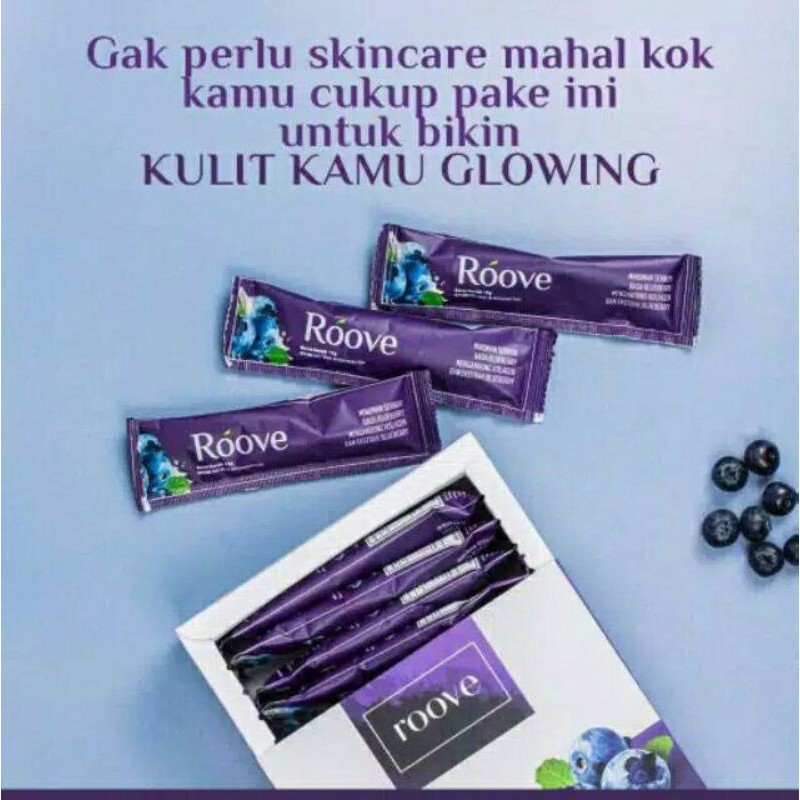 Roove Collagen Ecer Satuan 1 Sachet Original Asli 100% Eceran - Reseller Dropship Welcome