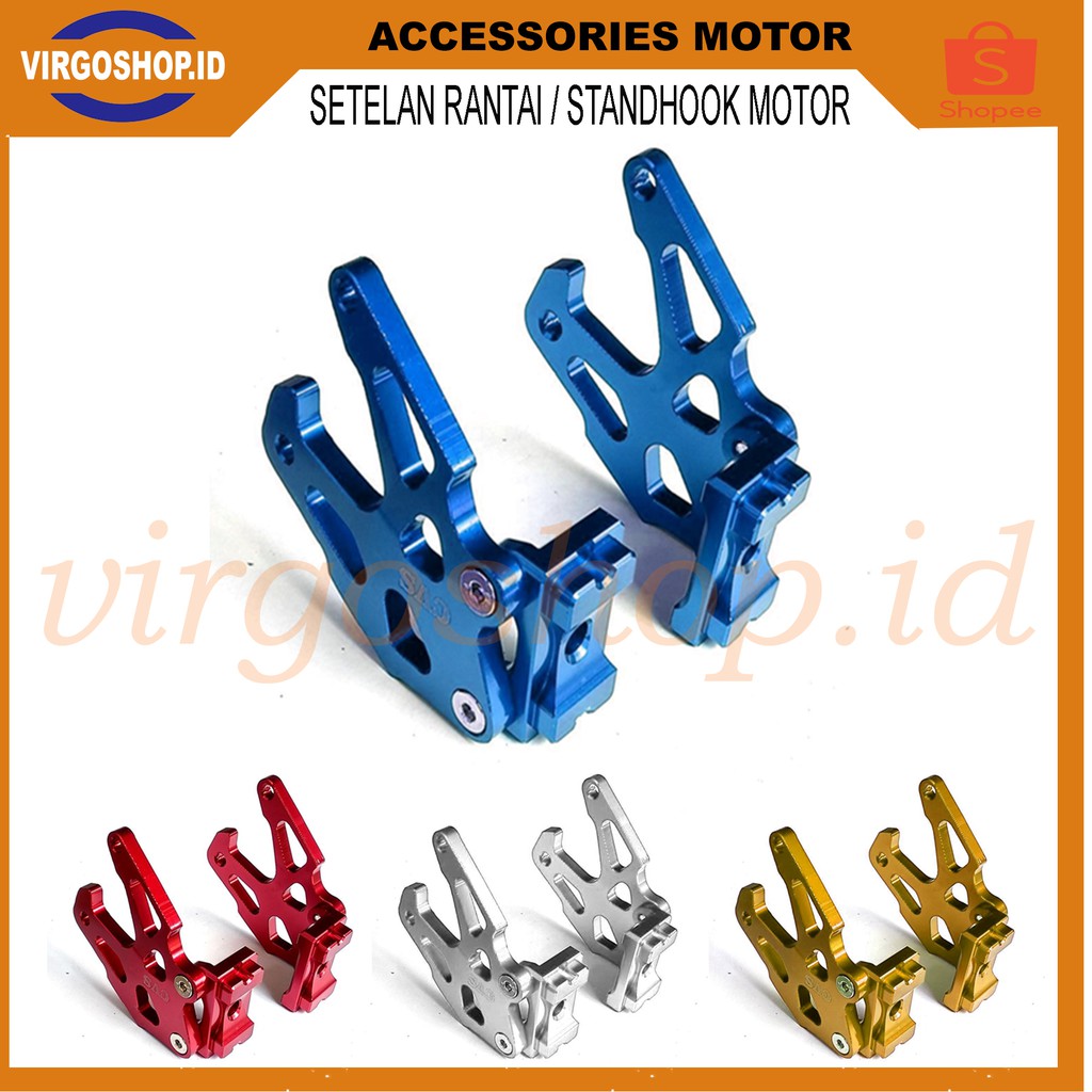 Standhook Tutup Anting Setelan Rantai