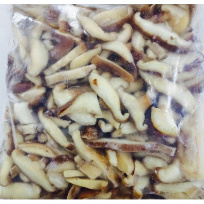 

TERMURAH Jamur Shitake Potong Frozen Shitake Mushroom Slice Slices Beku 1kg Kode 865