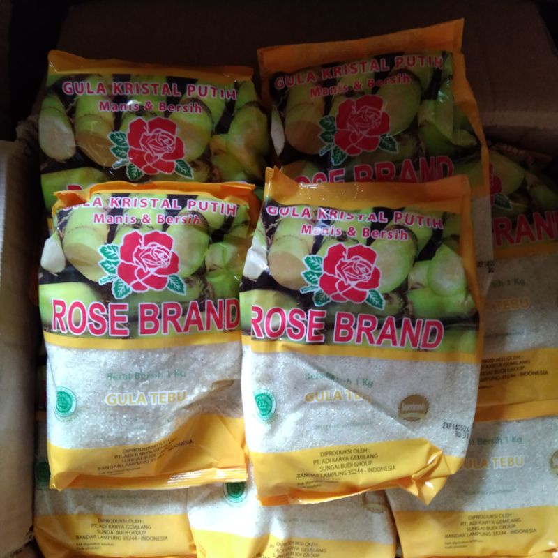 

gula rose brand kemasan 1kg