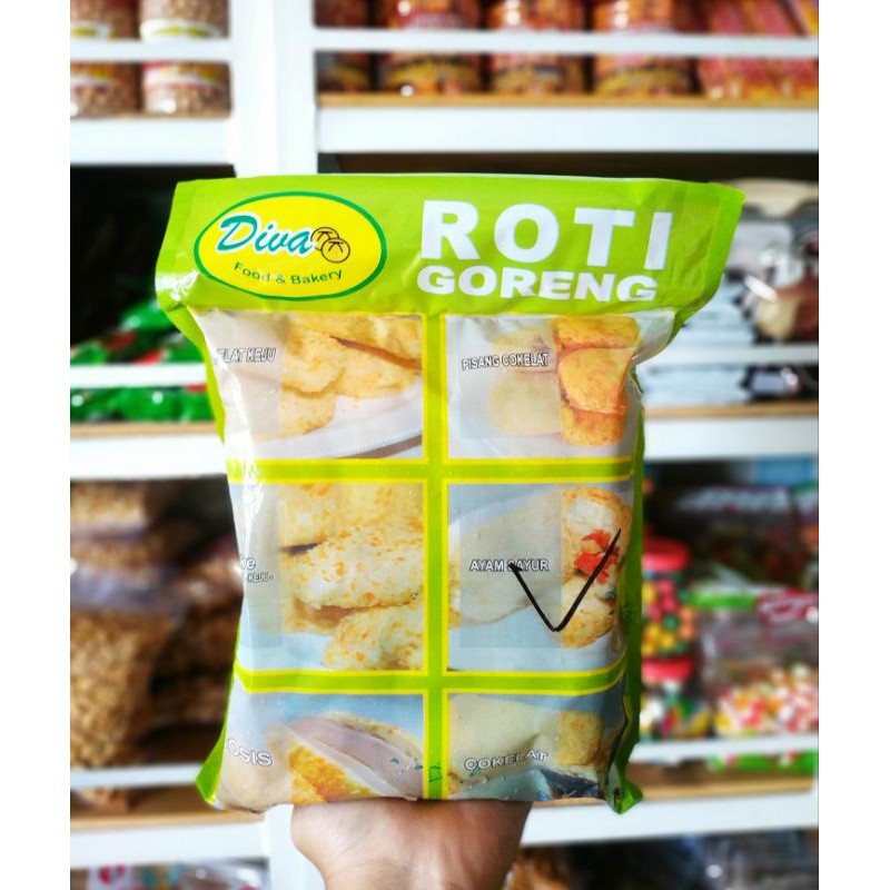 Roti Goreng Diva Isi ayam sayur isi 10pcs