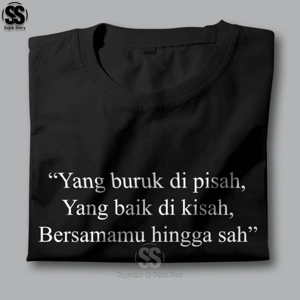 Kaos Kata Kata Ambyar Bersama Hingga Sah Premium Distro Baju