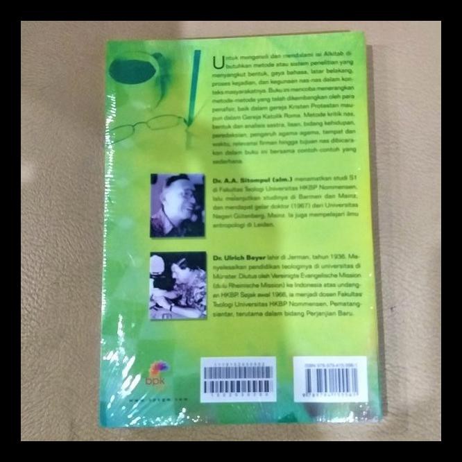 Buku Religi/Buku Spiritual Metode Penafsiran Alkitab. Aa Sitompul Ulrich Beyer. Buku Kristen