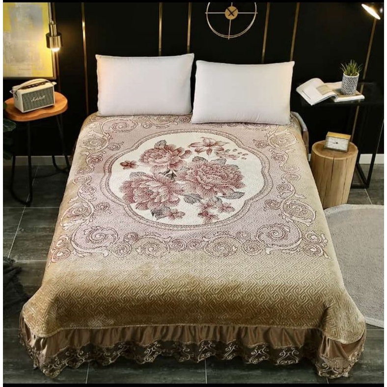 SELIMUT RENDA BAHAN DOUBLE, LAPISAN DALAM BAHAN KATUN JEPANG-*9