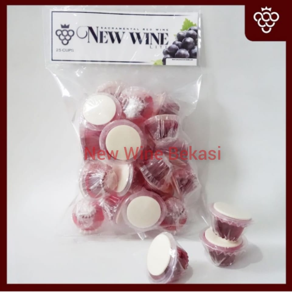 

Paket Anggur Perjamuan Kudus Lite + Hosti Polos - isi 25