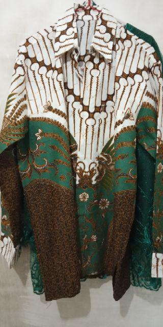 Maura Couple - Sania Ruffle Batik Couple Ori Ndoro Jowi Dnt Garansi Termurah Shopee - Mika Hijau