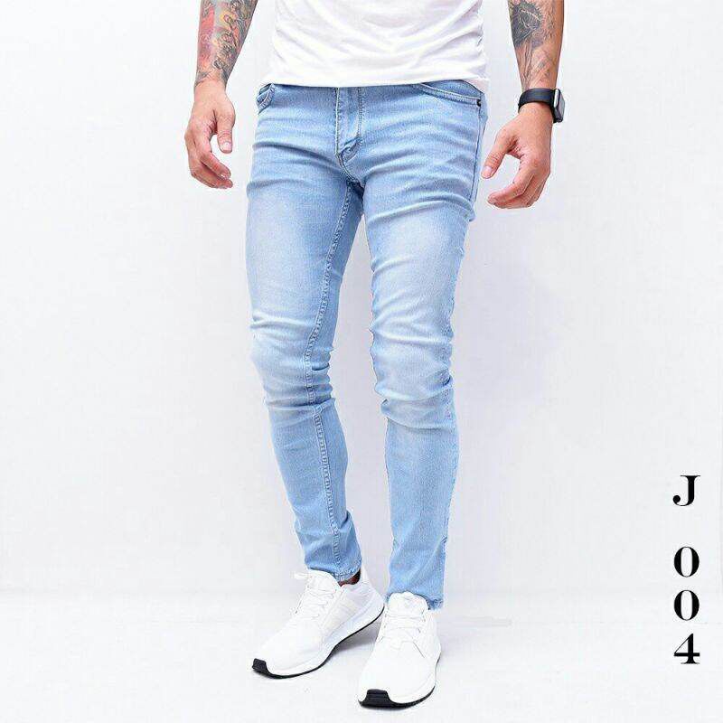 Celana jeans pria slimfit skinny Levis Jeans pensil cowok keren/LESVARINGO