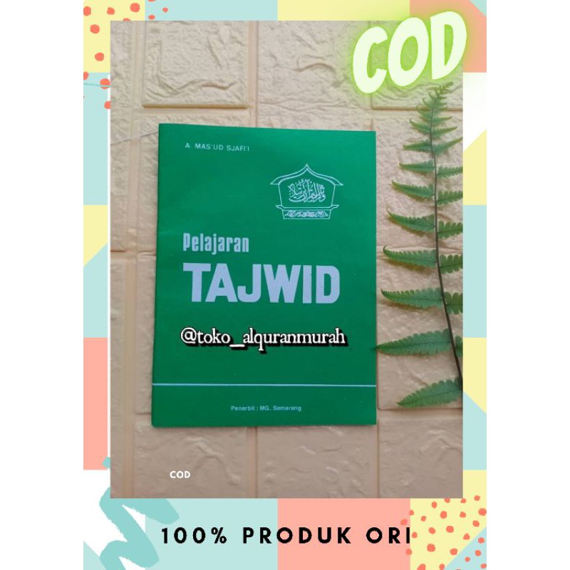Buku Pelajaran Tajwid Buku Ilmu Tajwid Buku Panduan Ilmu Tajwid