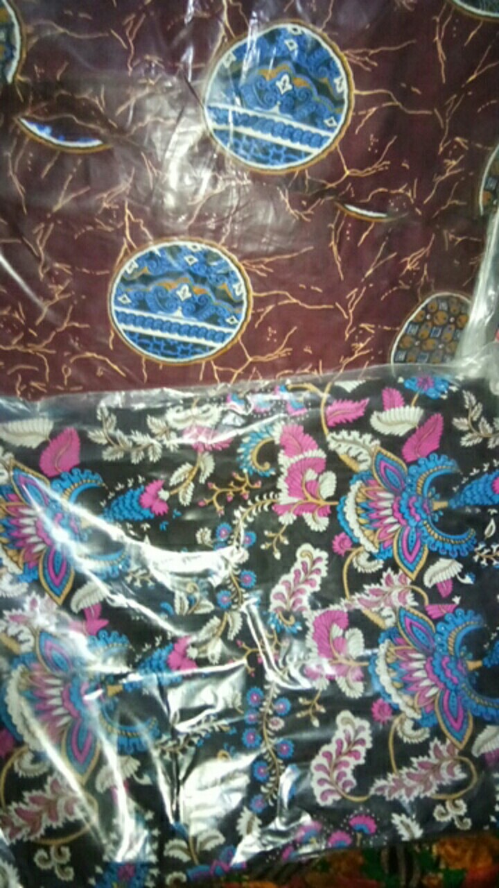 Fortglass Mix Kemeja Batik Lengan Panjang Formal Kasual Indonesia Jogja