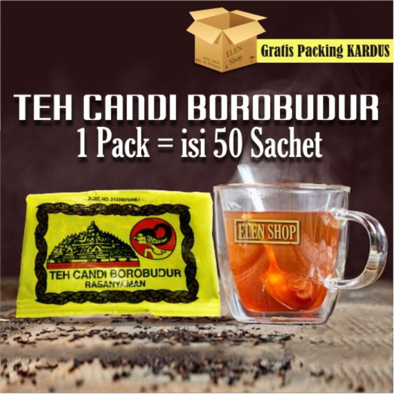 

Teh Cap Candi Borobudur Packing Kardus