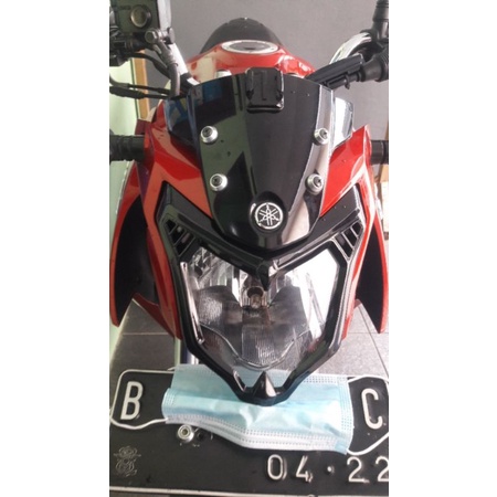 list cover lampu vixion new, vixion nva, vixion nvl