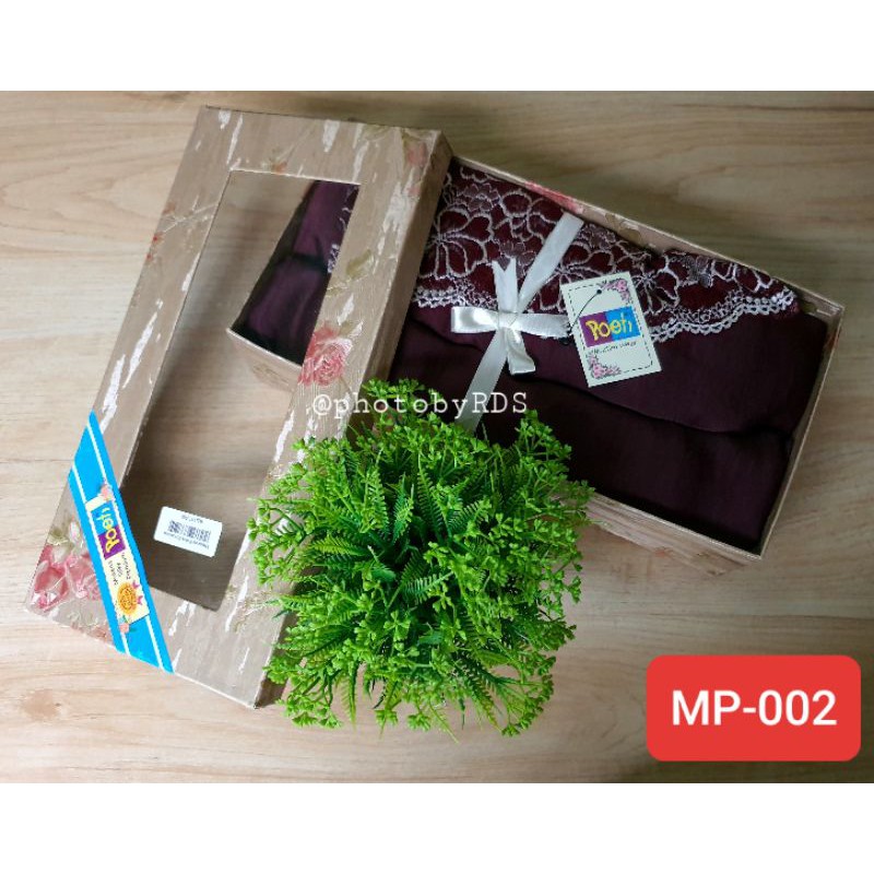 Mukena Poeti Silky Premium Polos MP-002