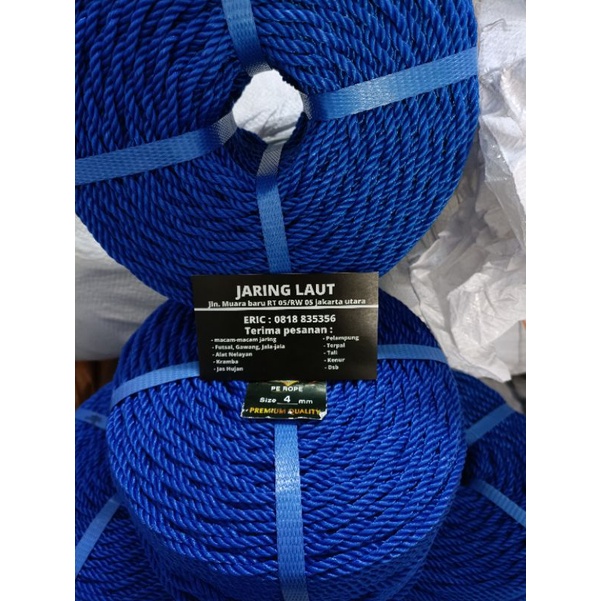 tali PE / tali tambang 4mm