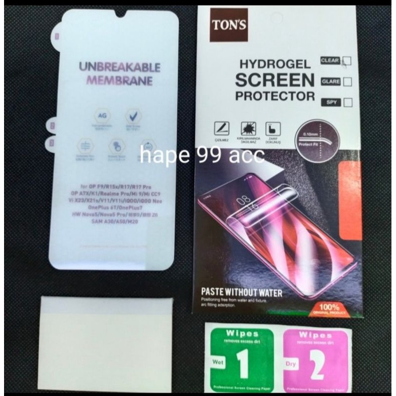 Samsung M22 M32 anti gores hydrogel matte screen protector