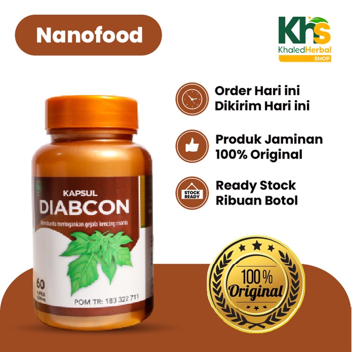 

Herbal Diabetes Diabcon Obat Gula Darah Tinggi Diabet