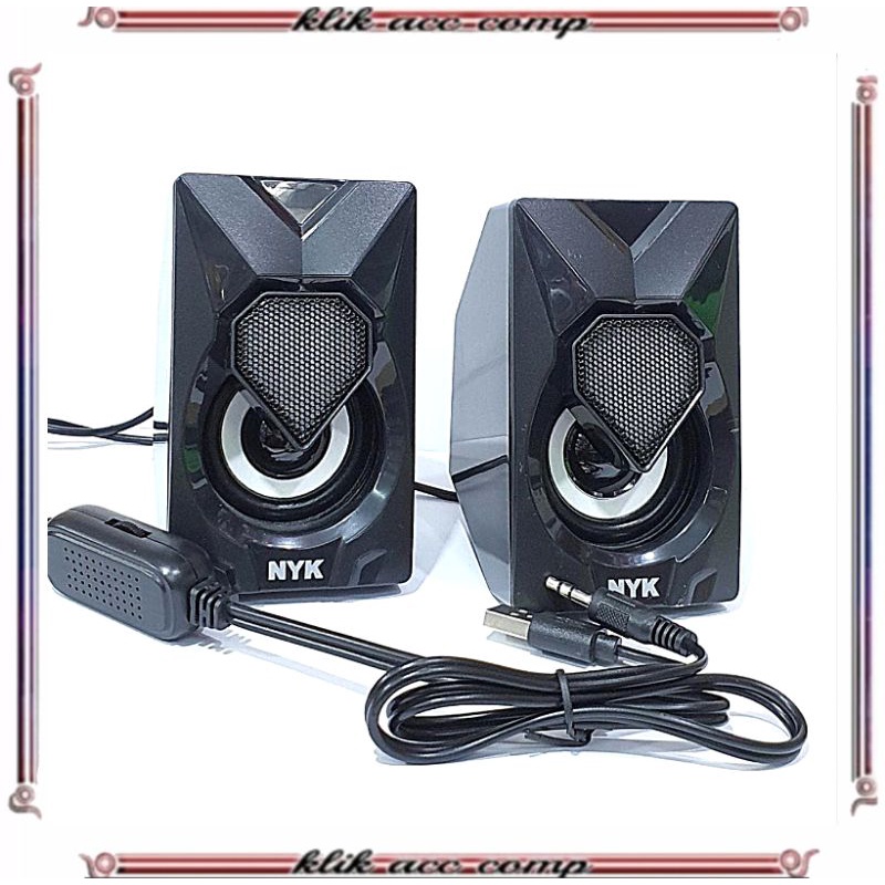 speaker nyk nemesis sp-n 04 speaker GAMING RGB SOUND BAR WITH 3D GAMES STEREO AUDIO AND DOUBLE SIDES STRONG BASs