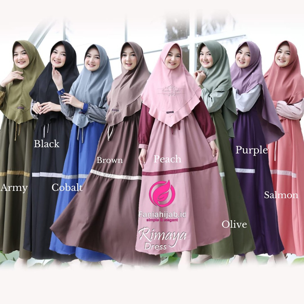 Rimaya Dress Fania Hijab
