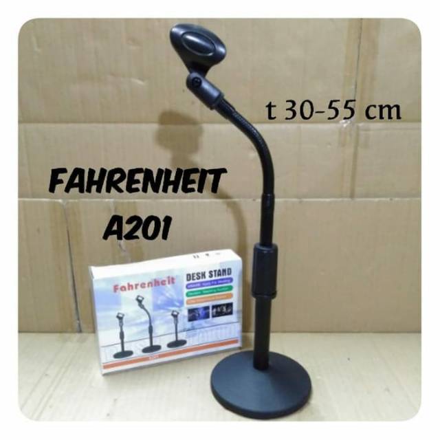 Stand mic meja fahrenheit