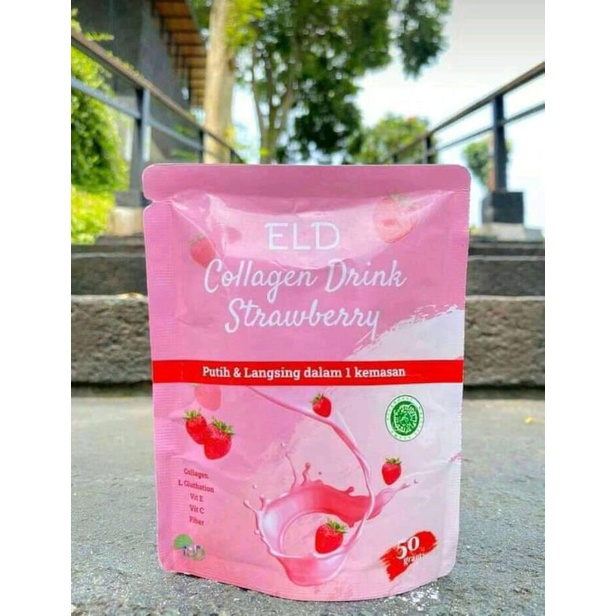 ELD collagen drink strawberry
